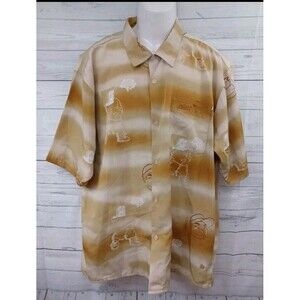 Vtg Southpole Button-Up Shirt XL  Men's 90s Logo Y2K Camp Street